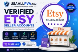 Verified Etsy Seller Accounts (2)