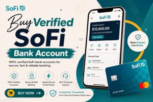 Verified SoFi Bank Account